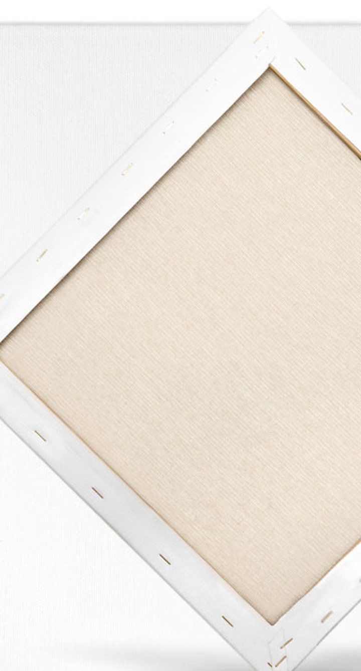 The back of an Eco canvas on its frame